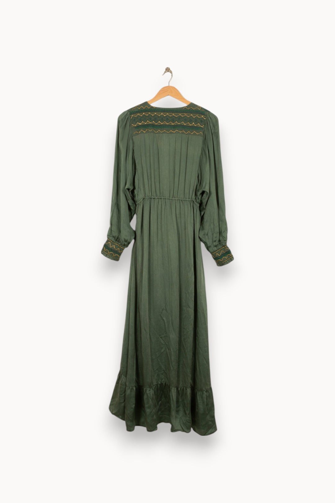 Robe Longue Verte - Taille S/36 de la marque Louise Misha | PARAD58284 - Vendu par Paradigme - Image 4