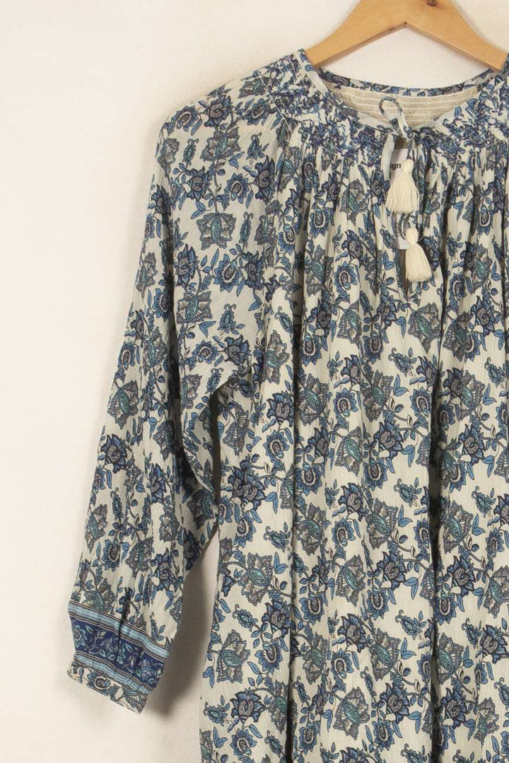 Tunique Bleue et Blanche - Taille S/36 de la marque Louise Misha | PARAD58291 - Vendu par Paradigme - Image 3