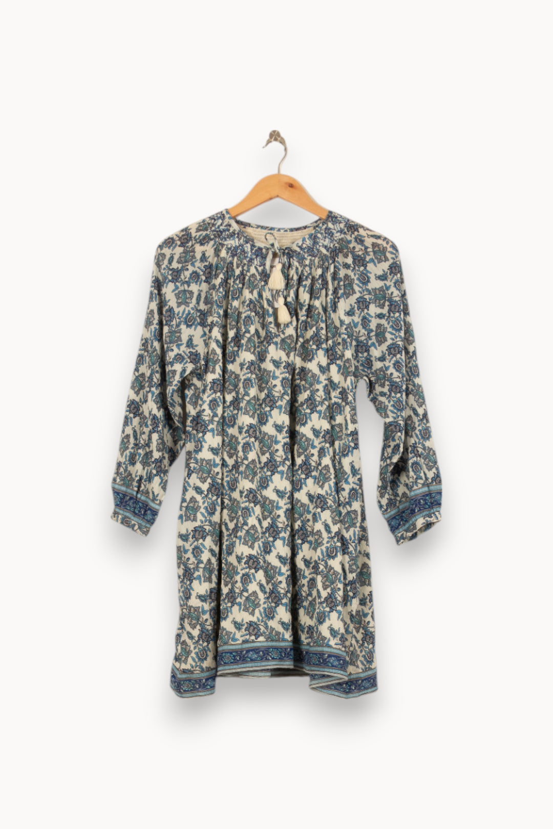 Tunique Bleue et Blanche - Taille S/36 de la marque Louise Misha | PARAD58291 - Vendu par Paradigme - Image 2
