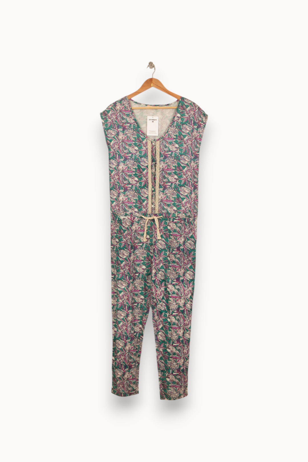 Combinaison Verte et Rose - Taille S/36 de la marque Louise Misha | PARAD58305 - Vendu par Paradigme - Image 2