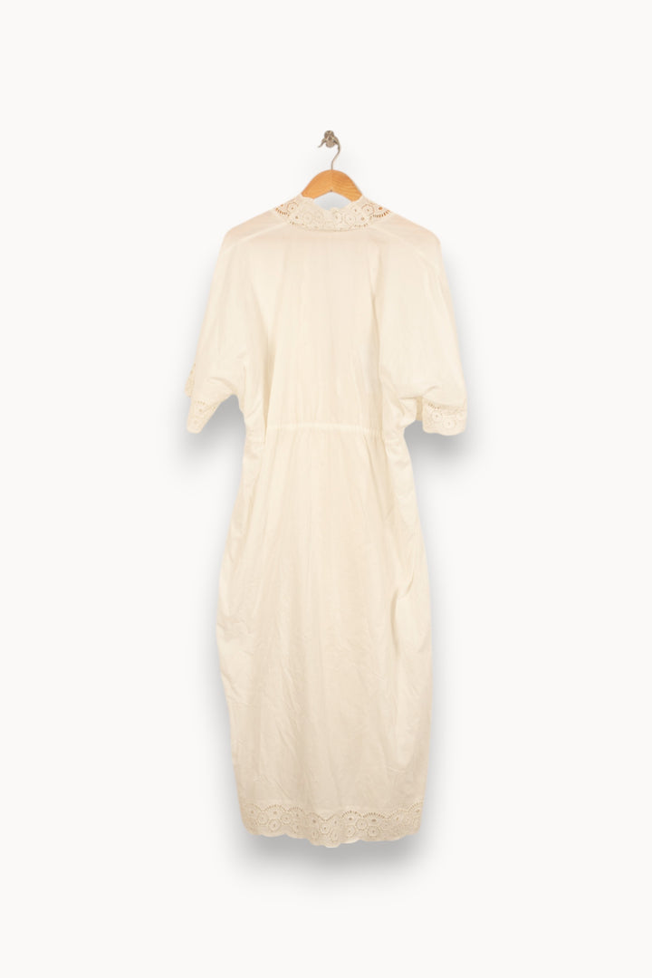 Robe Longue Blanche - Taille M/38 de la marque Louise Misha | PARAD58313 - Vendu par Paradigme - Image 4