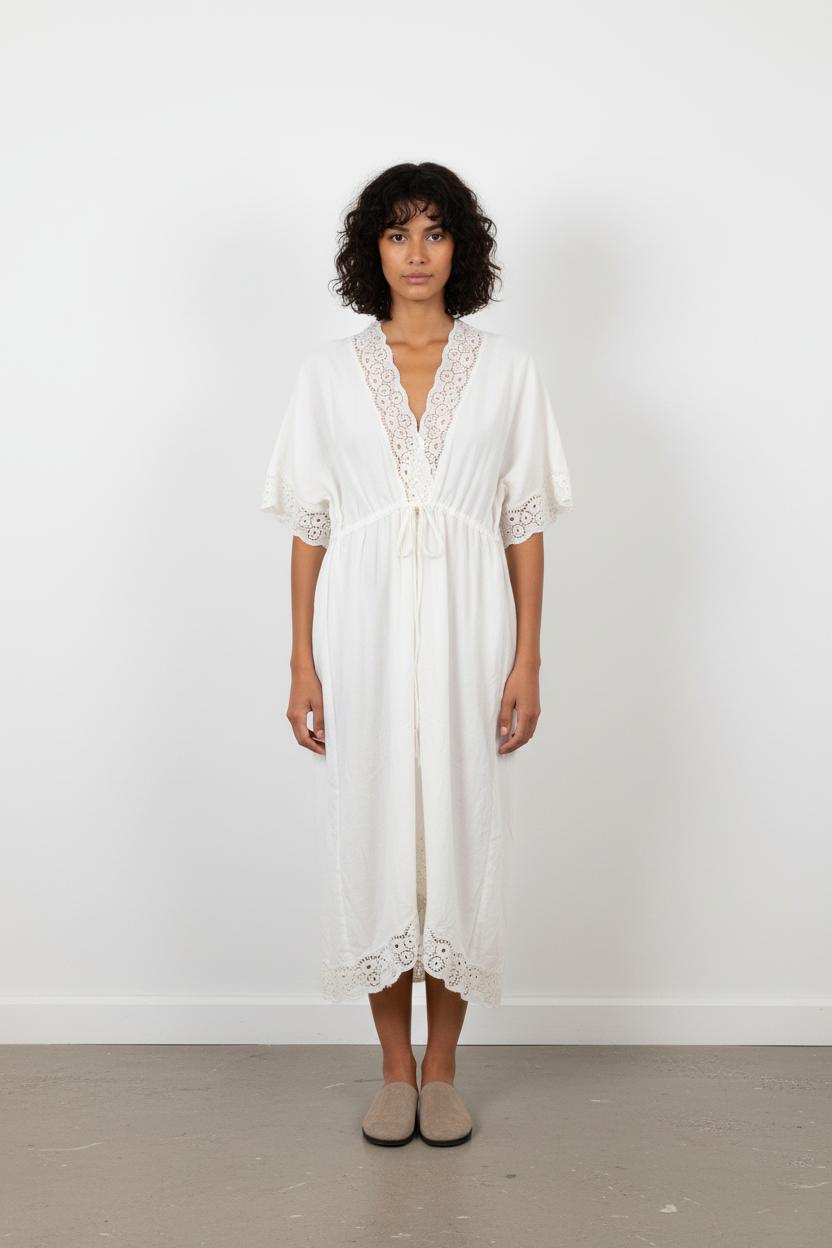 Robe Longue Blanche - Taille M/38