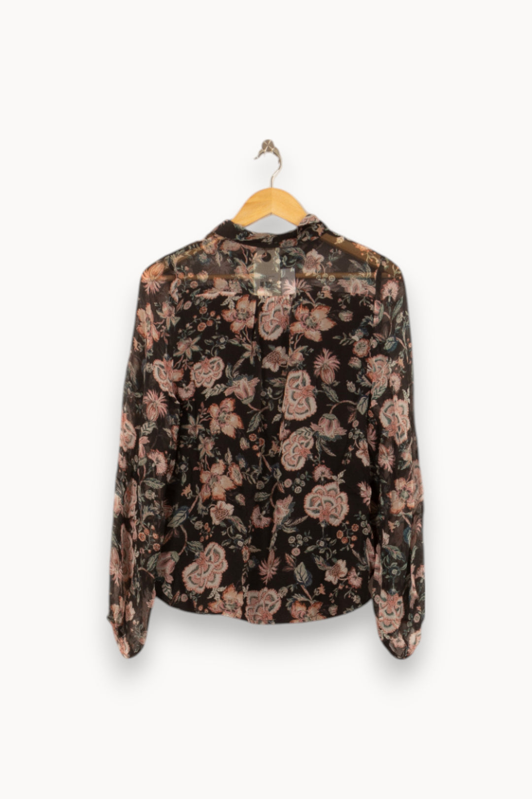 Blouse Noire et Rose - Taille M/38 de la marque Louise Misha | PARAD58319 - Vendu par Paradigme - Image 4