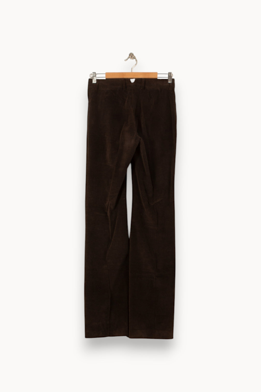 Pantalon Évasé Marron - Taille M/38 de la marque Max Mara | PARAD58339 - Vendu par Paradigme - Image 4