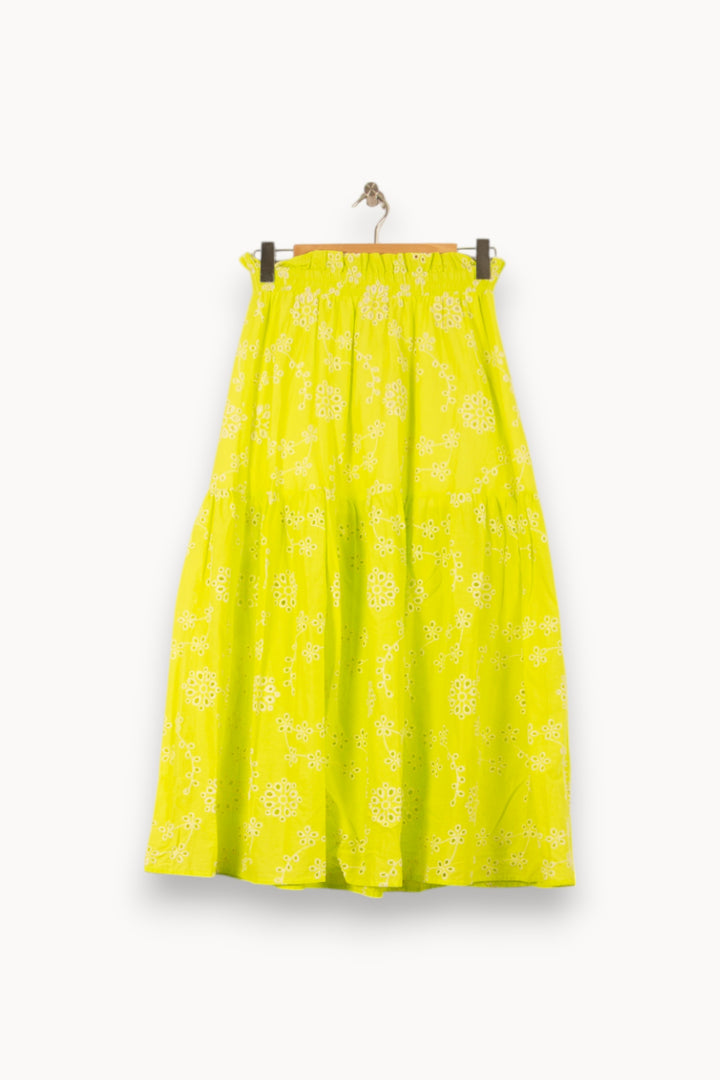 Jupe Longue Jaune et Blanche - Taille S/36 de la marque Imprevu | PARAD58342 - Vendu par Paradigme - Image 4