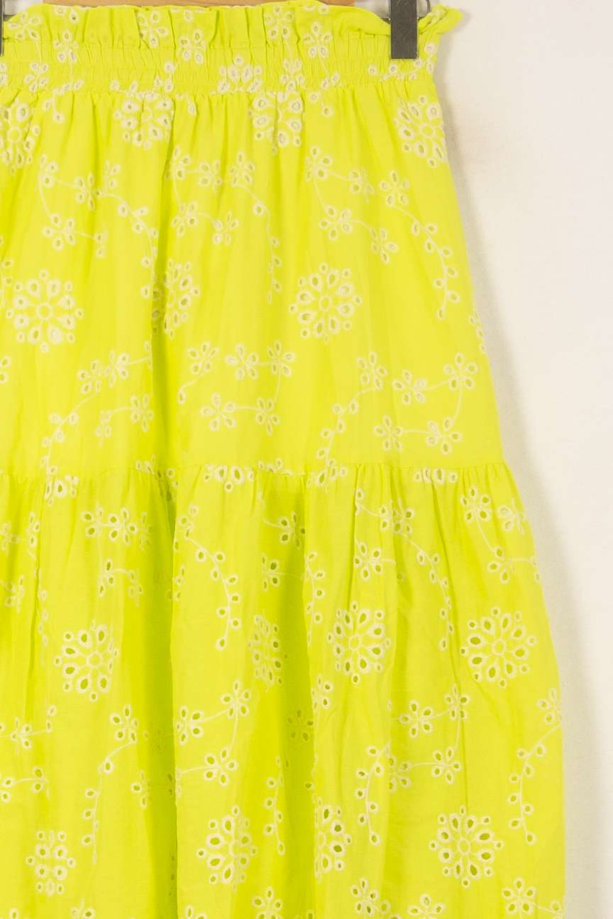 Jupe Longue Jaune et Blanche - Taille S/36 de la marque Imprevu | PARAD58342 - Vendu par Paradigme - Image 3