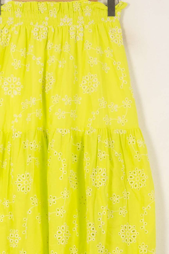 Jupe Longue Jaune et Blanche - Taille S/36 de la marque Imprevu | PARAD58342 - Vendu par Paradigme - Image 3