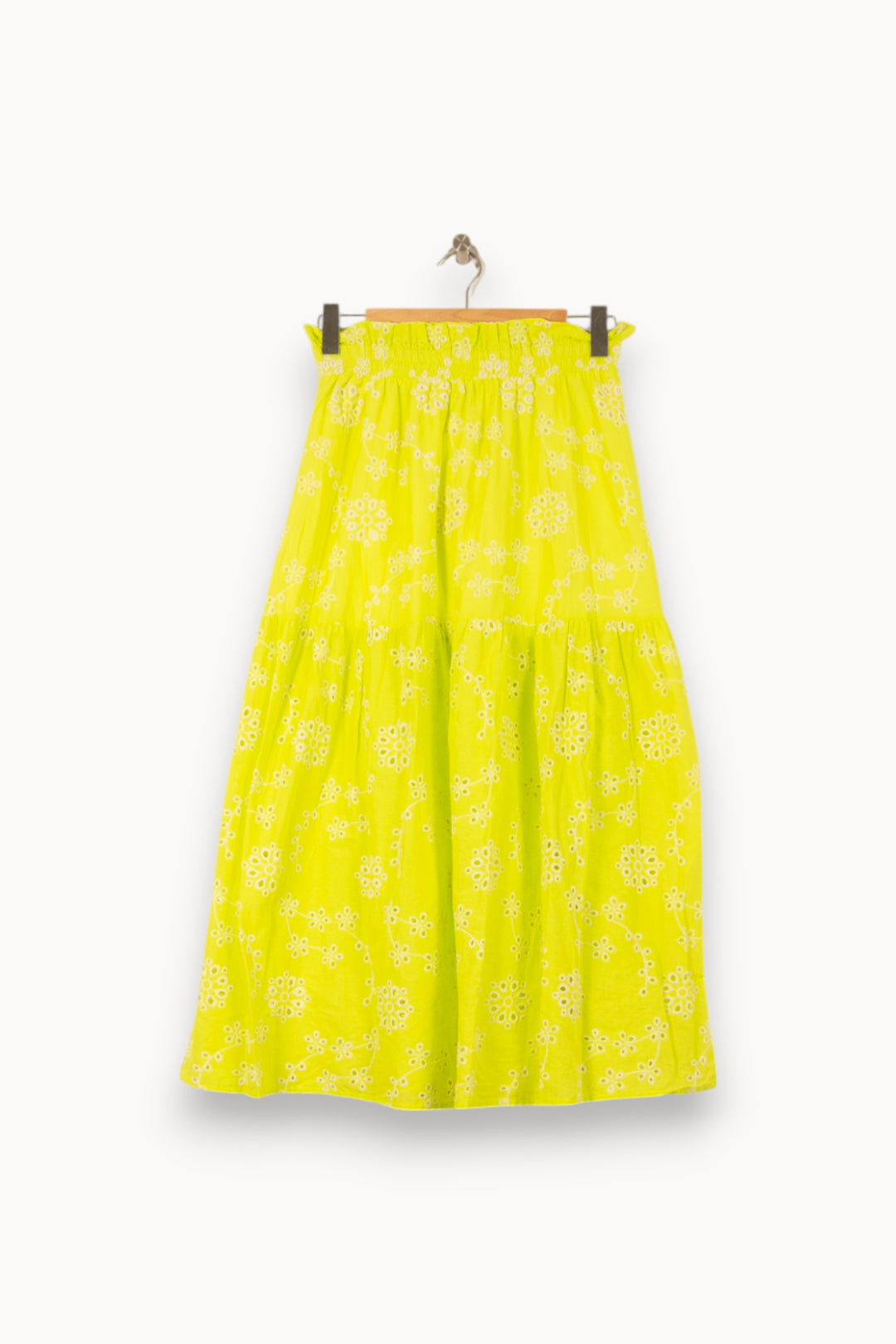 Jupe Longue Jaune et Blanche - Taille S/36 de la marque Imprevu | PARAD58342 - Vendu par Paradigme - Image 2
