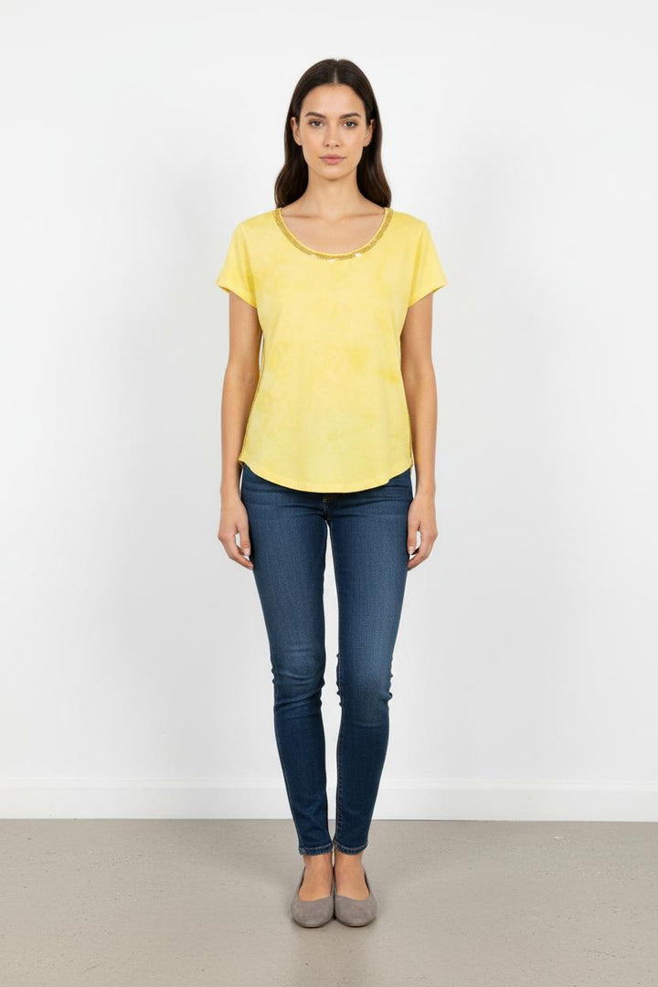Tee-shirt Jaune - Taille XS/34