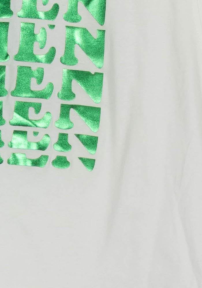 Tee-shirt Blanc et Vert - Taille XS/34 de la marque Imprevu | PARAD58355 - Vendu par Paradigme - Image 3