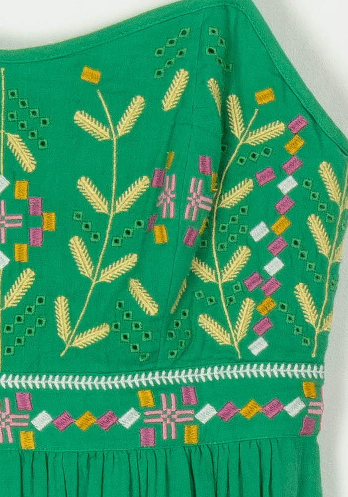 Robe Courte Verte - Taille XS/34 de la marque ba&amp;sh | PARAD58361 - Vendu par Paradigme - Image 3