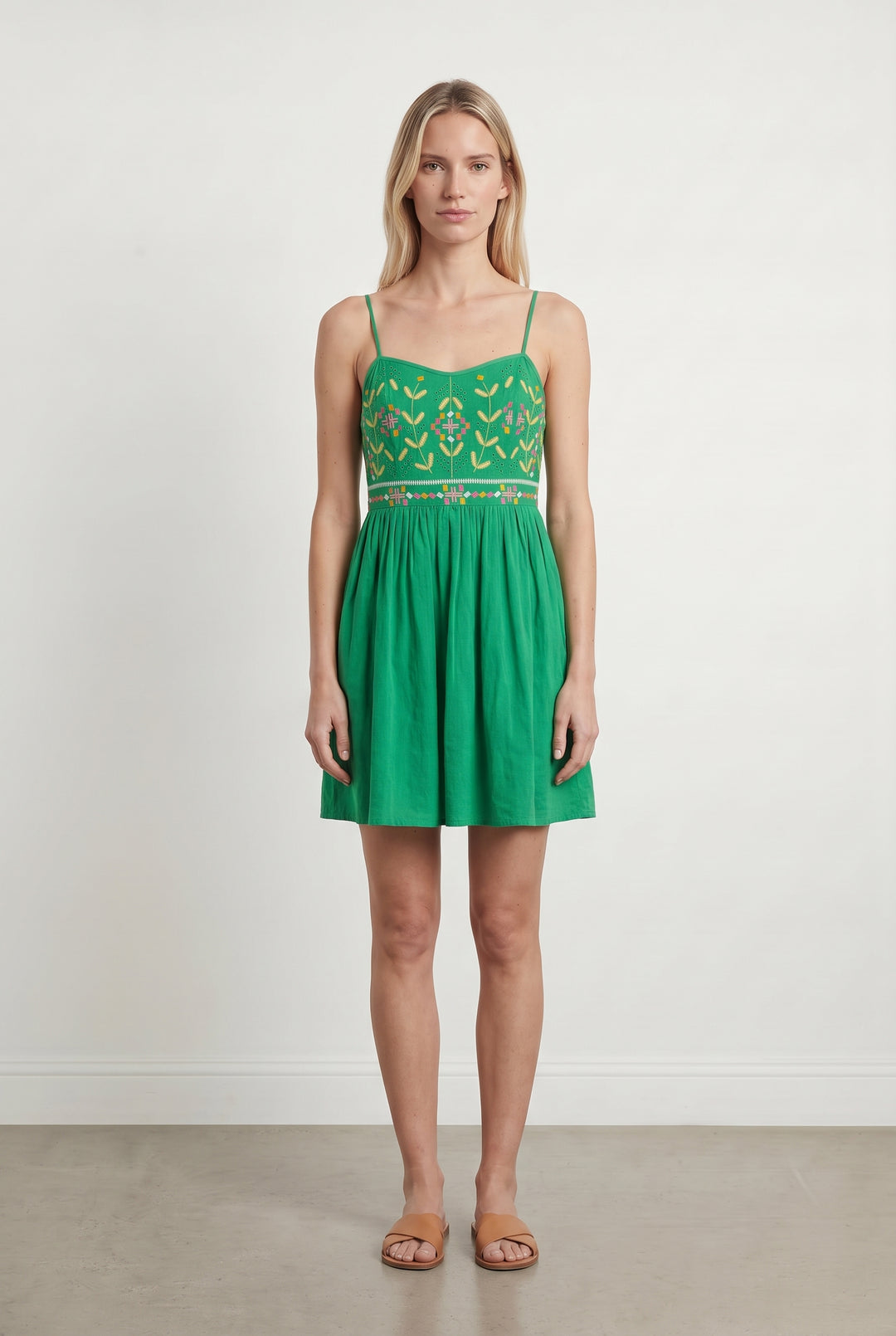 Robe Courte Verte - Taille XS/34 de la marque ba&amp;sh | PARAD58361 - Vendu par Paradigme - Image 1