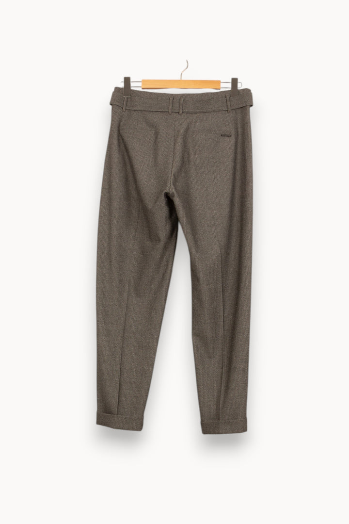Pantalon Taille Haute Gris - Taille L/40 de la marque One Step | PARAD58365 - Vendu par Paradigme - Image 4