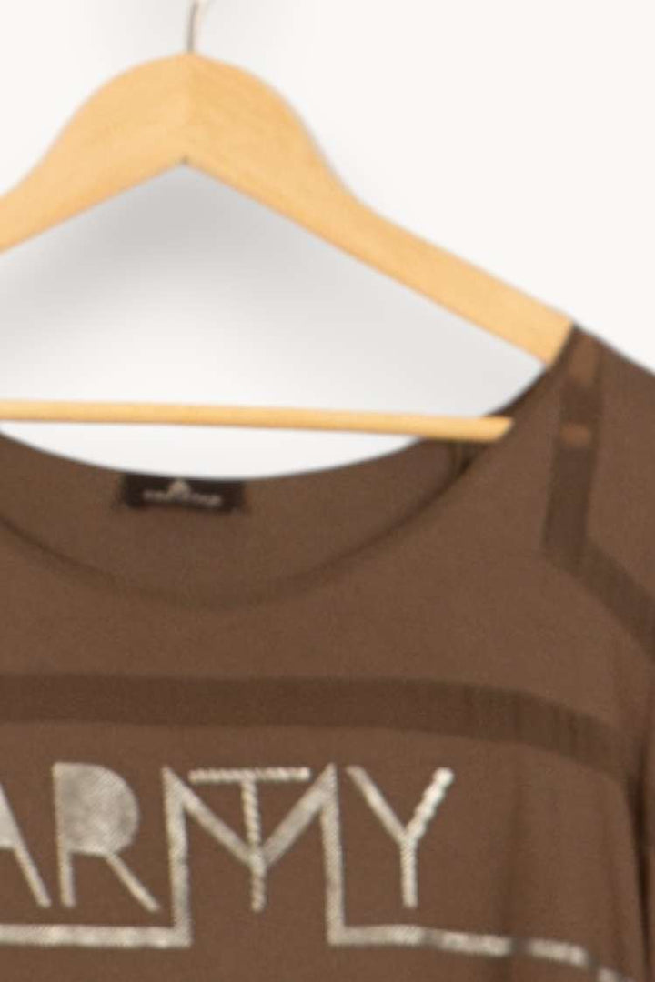 Tee-shirt Marron - Taille L/40 de la marque One Step | PARAD58372 - Vendu par Paradigme - Image 3