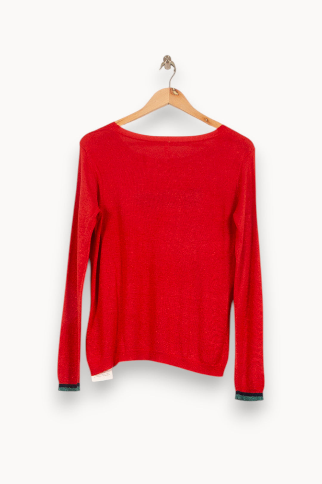 Pull Rouge - Taille XL/42 de la marque I.Code | PARAD58373 - Vendu par Paradigme - Image 4