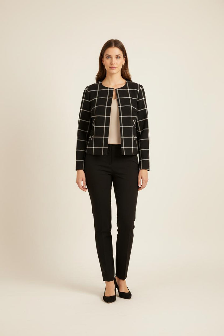 Veste noire et blanche - Taille XL/42 de la marque Caroll | PARAD58374 - Vendu par Paradigme - Image 1