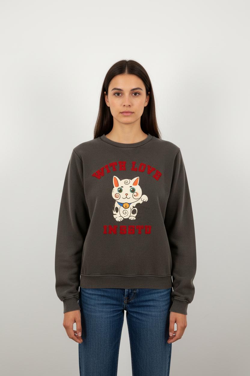 Sweat Noir - Taille S/36