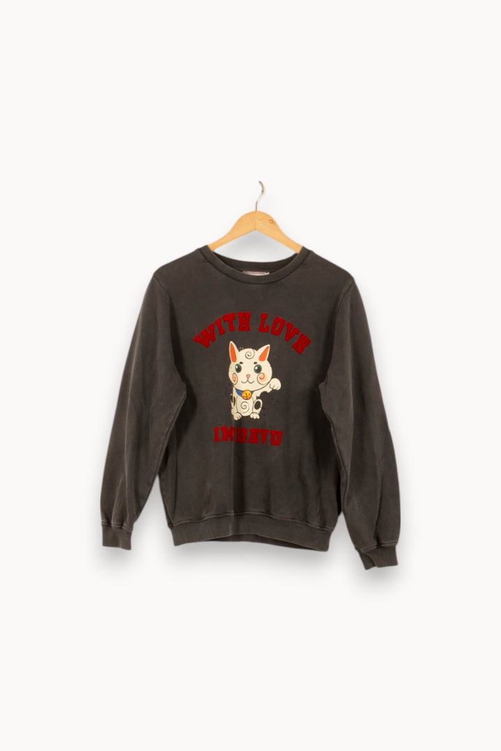 Sweat Noir - Taille S/36 de la marque Imprevu | PARAD58379 - Vendu par Paradigme - Image 2