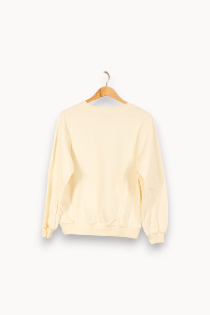Sweat-shirt Beige - Taille S/36 de la marque Imprevu | PARAD58380 - Vendu par Paradigme - Image 4