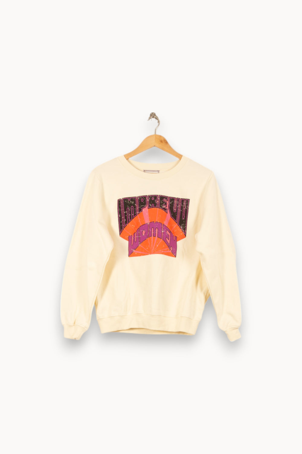 Sweat-shirt Beige - Taille S/36 de la marque Imprevu | PARAD58380 - Vendu par Paradigme - Image 2