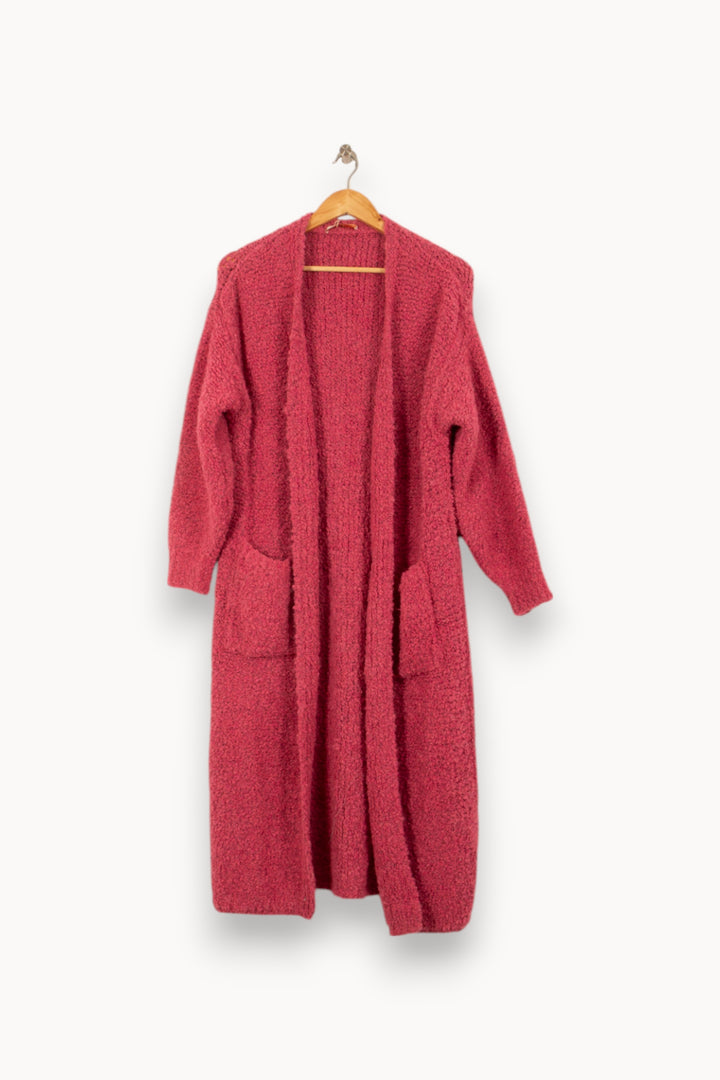 Gilet Long Rose - Taille S/36 de la marque Imprevu | PARAD58383 - Vendu par Paradigme - Image 2