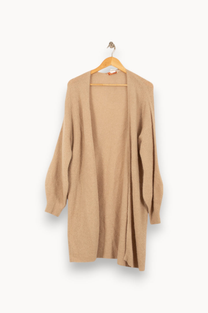 Cardigan Beige - Taille S/36 de la marque Imprevu | PARAD58386 - Vendu par Paradigme - Image 2