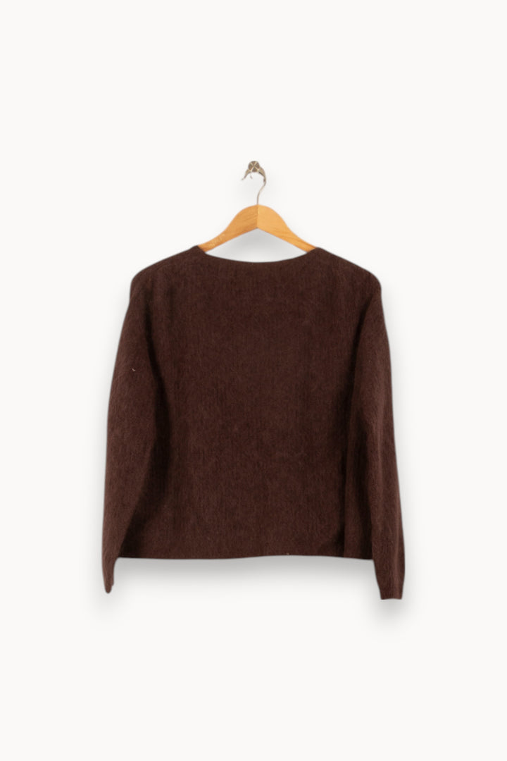 Cardigan Marron - Taille S/36 de la marque Imprevu | PARAD58389 - Vendu par Paradigme - Image 4
