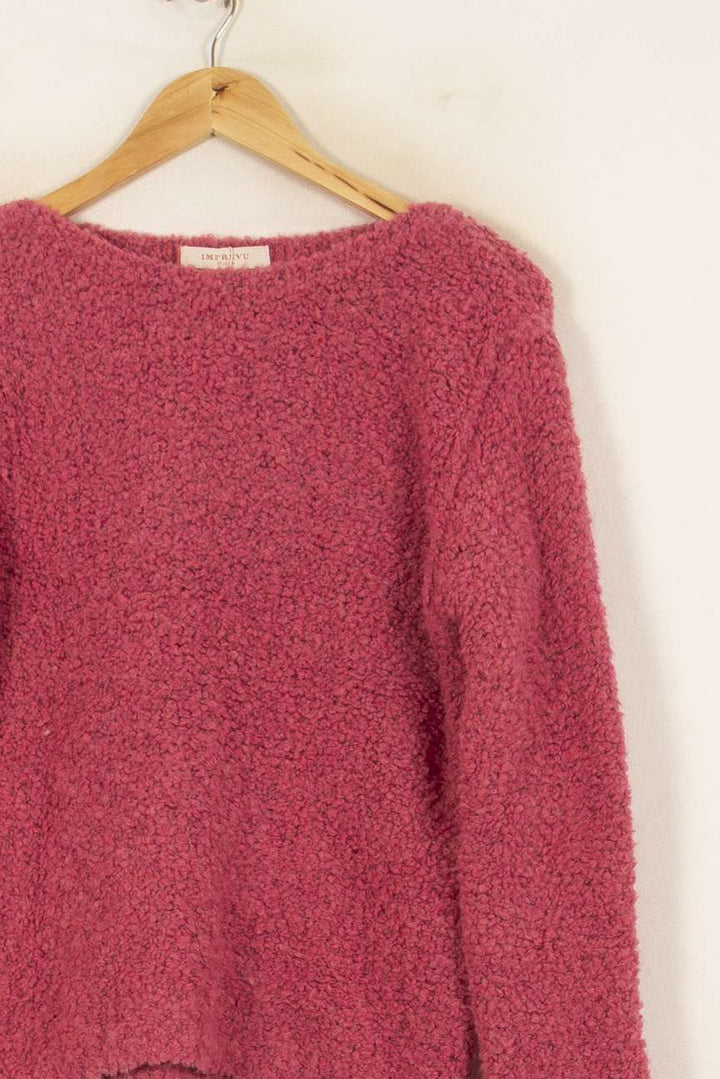 Pull Rose - Taille S/36 de la marque Imprevu | PARAD58390 - Vendu par Paradigme - Image 3
