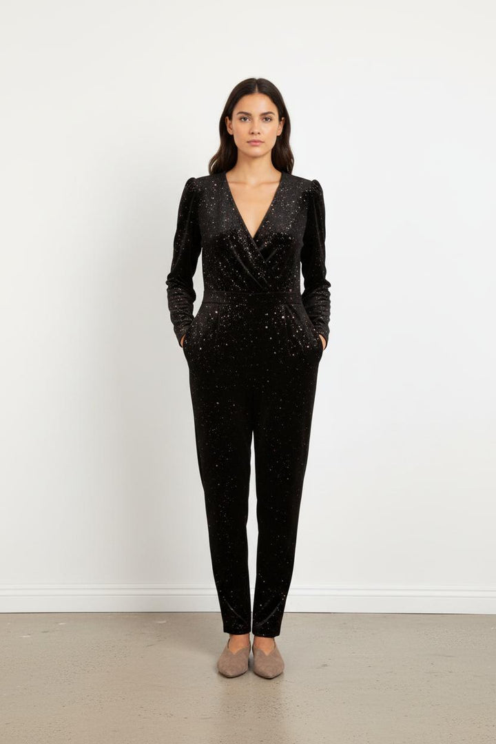 Combinaison Pantalon Noire - Taille XS/34