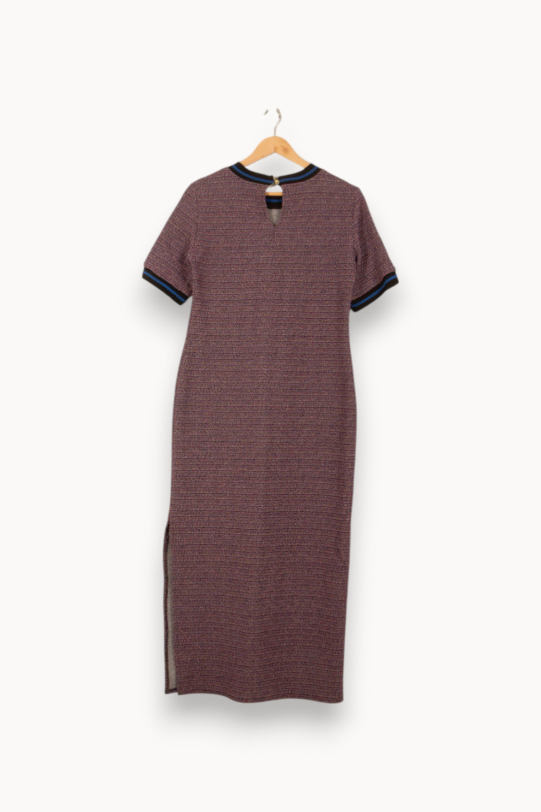 Robe Longue Violette et Noire - Taille XS/34 de la marque Imprevu | PARAD58404 - Vendu par Paradigme - Image 4