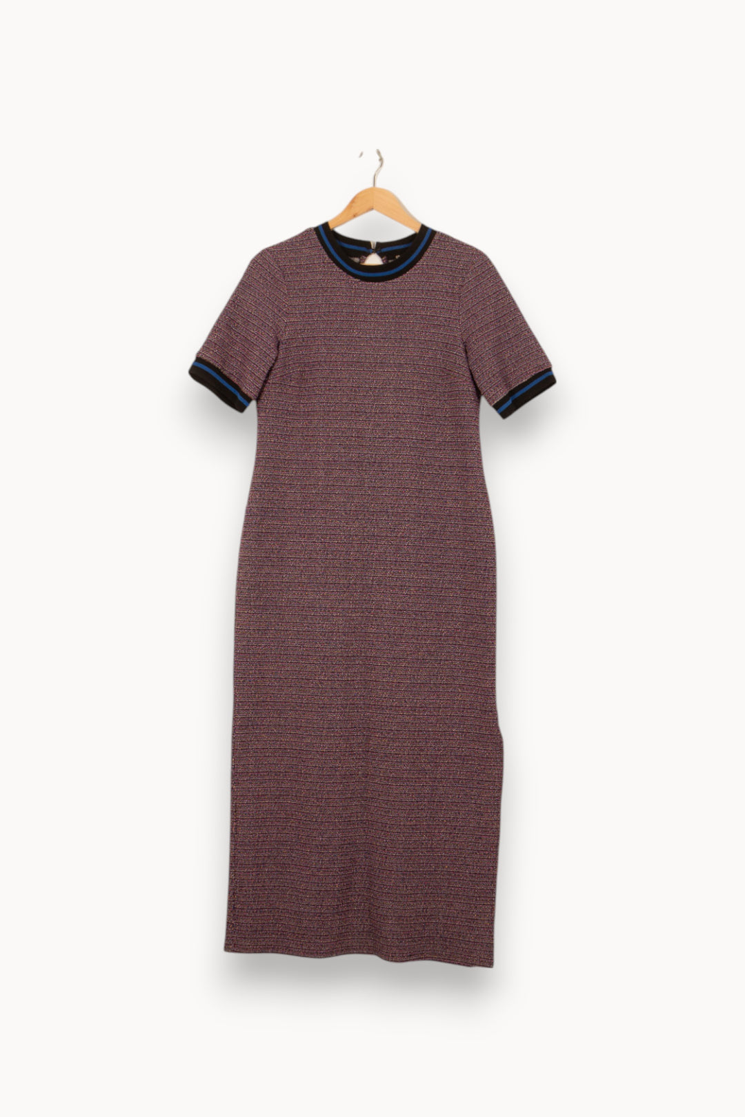 Robe Longue Violette et Noire - Taille XS/34 de la marque Imprevu | PARAD58404 - Vendu par Paradigme - Image 2