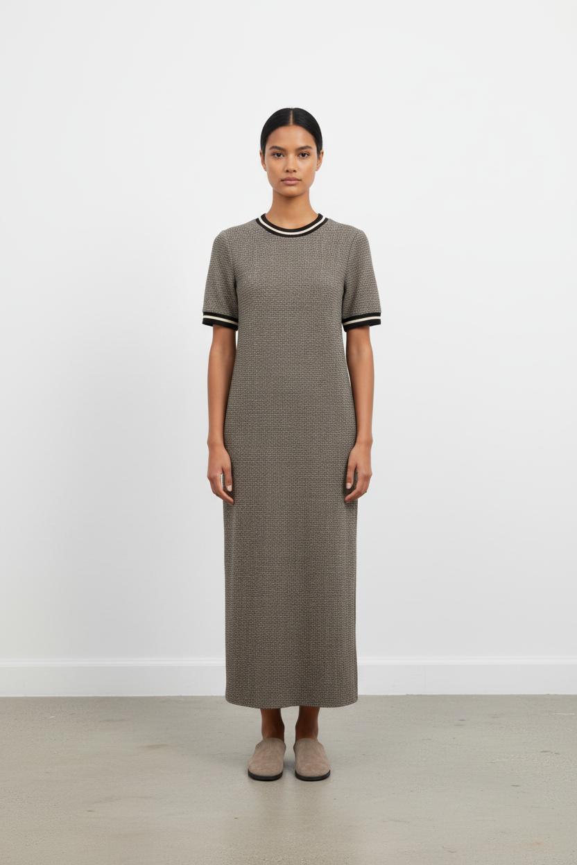 Robe Longue Grise - Taille XS/34