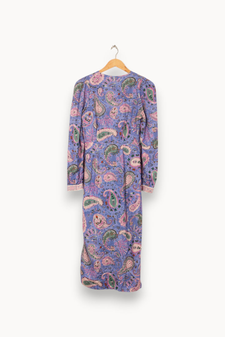 Robe Longue Bleue et Rose - Taille XS/34 de la marque Imprevu | PARAD58408 - Vendu par Paradigme - Image 4