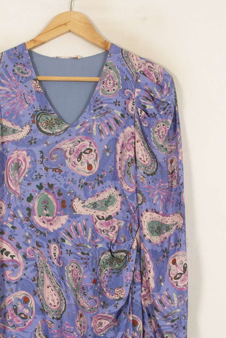 Robe Longue Bleue et Rose - Taille XS/34 de la marque Imprevu | PARAD58408 - Vendu par Paradigme - Image 3