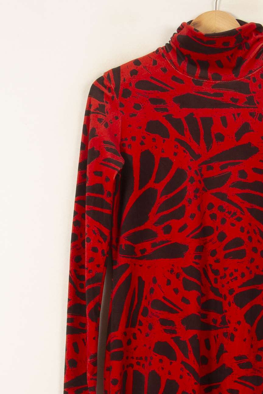Robe Longue Rouge et Noire - Taille S/36 de la marque Imprevu | PARAD58413 - Vendu par Paradigme - Image 3
