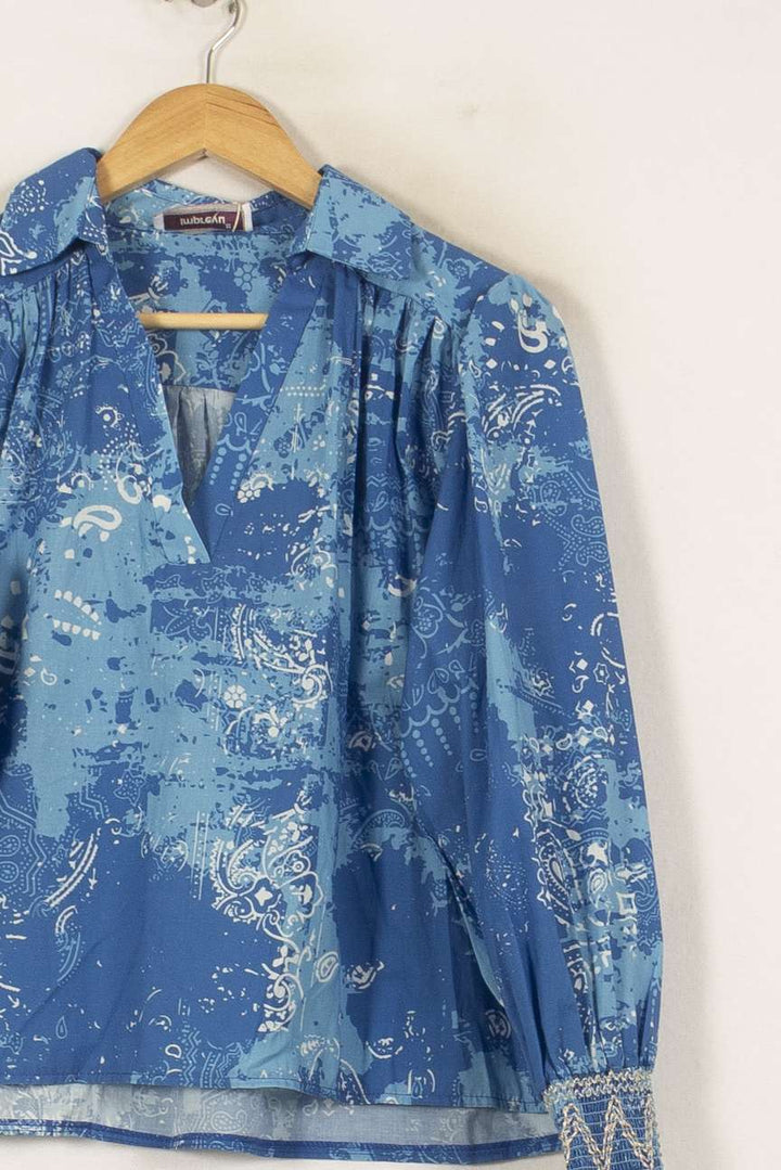 Blouse Bleue - Taille XS/34 de la marque Imprevu | PARAD58424 - Vendu par Paradigme - Image 5