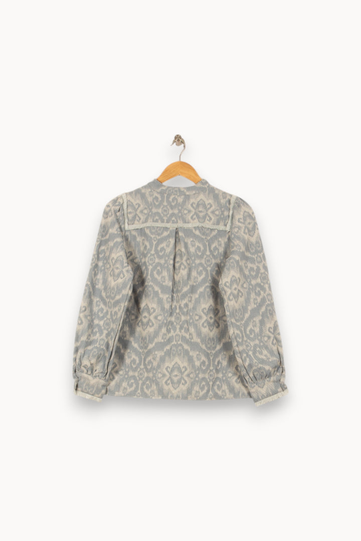 Chemise Bleu et Blanc - Taille XS/34 de la marque Imprevu | PARAD58425 - Vendu par Paradigme - Image 4