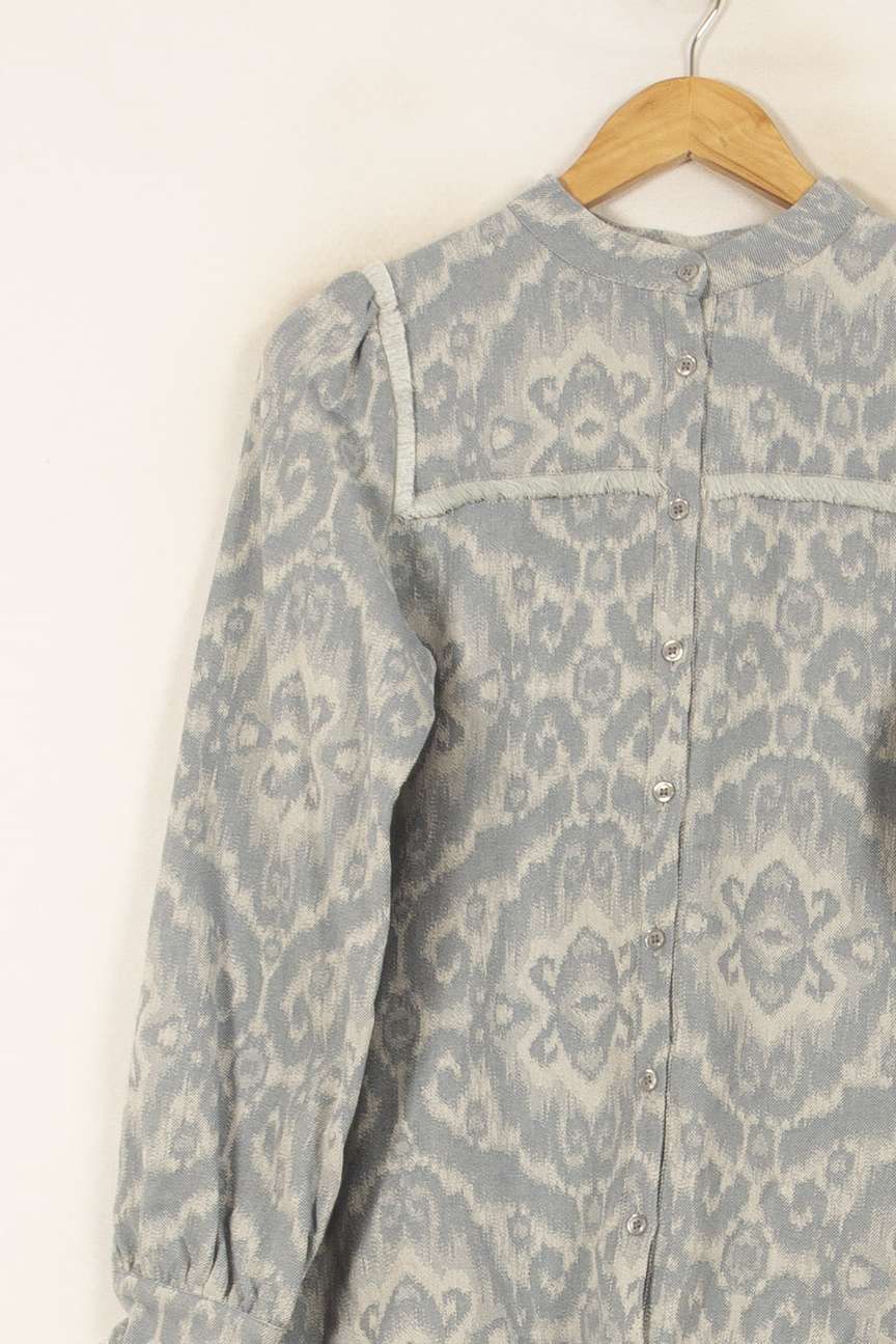 Chemise Bleu et Blanc - Taille XS/34 de la marque Imprevu | PARAD58425 - Vendu par Paradigme - Image 3