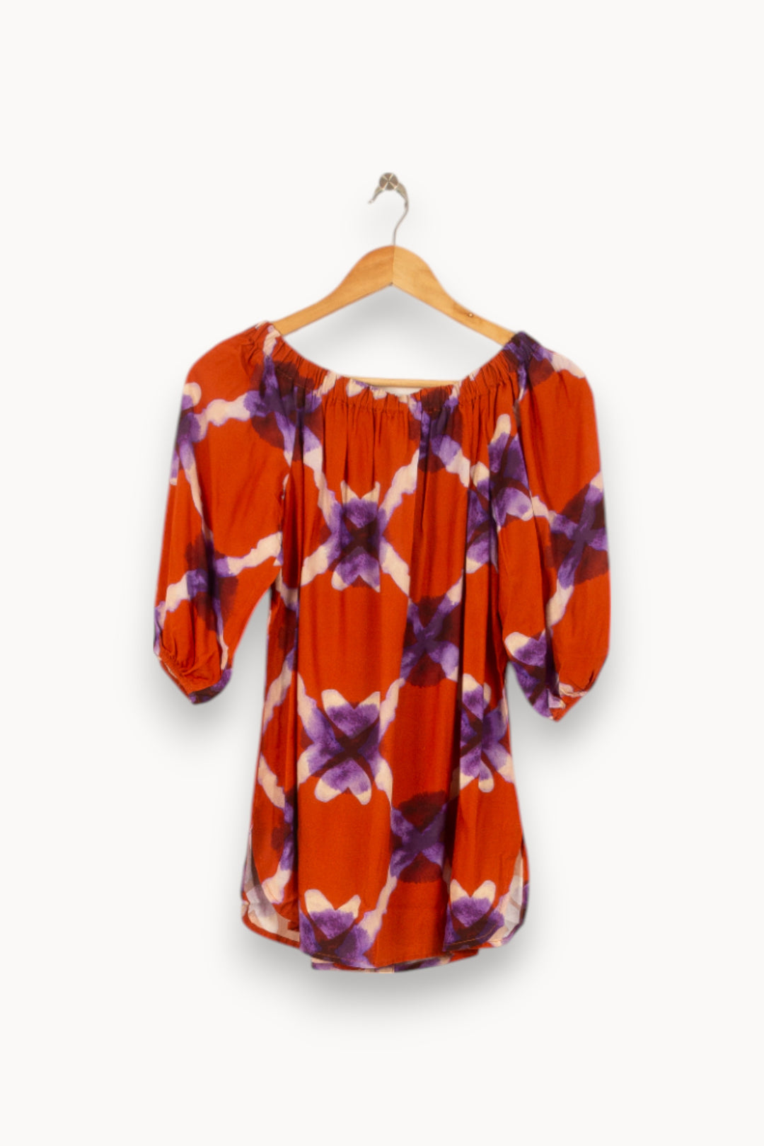 Blouse Orange et Violette - Taille S/36 de la marque Imprevu | PARAD58426 - Vendu par Paradigme - Image 4