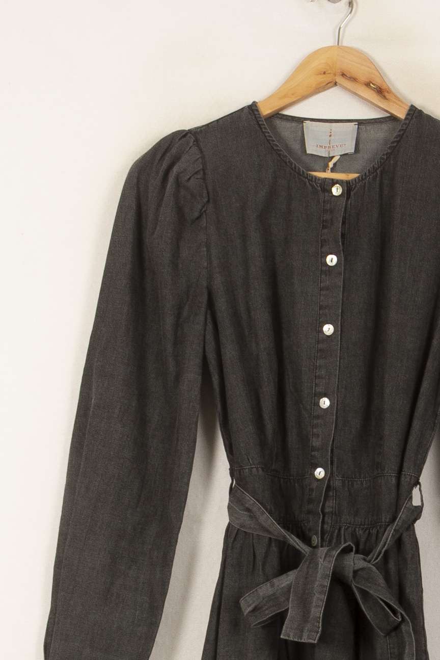 Robe Courte Noire - Taille XS/34 de la marque Imprevu | PARAD58433 - Vendu par Paradigme - Image 3