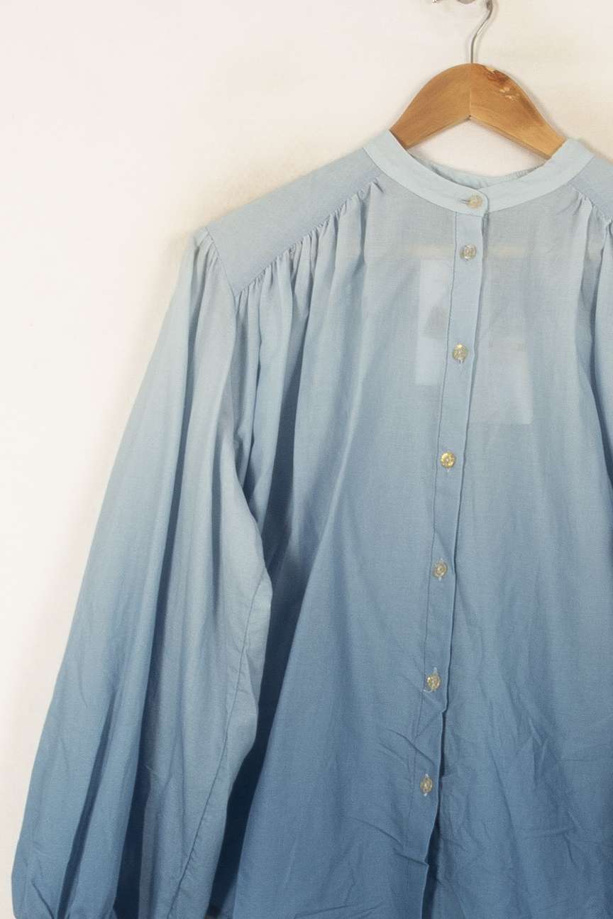 Blouse Bleue - Taille XS/34 de la marque Imprevu | PARAD58434 - Vendu par Paradigme - Image 3