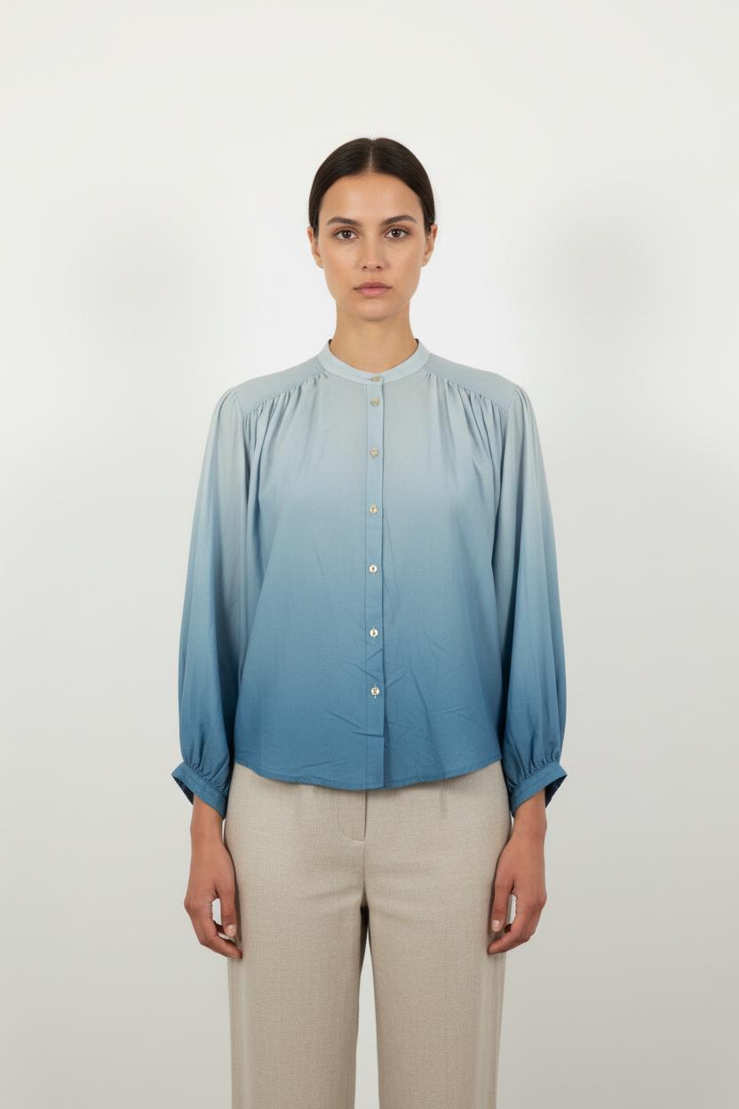 Blouse Bleue - Taille XS/34