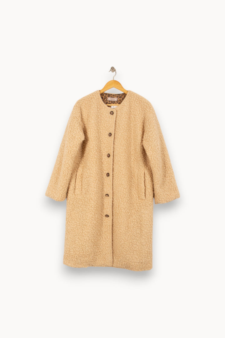 Manteau Beige - Taille XS/34 de la marque Imprevu | PARAD58441 - Vendu par Paradigme - Image 2