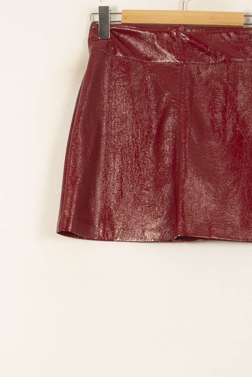 Jupe Courte Bordeaux - Taille XS/34 de la marque Imprevu | PARAD58447 - Vendu par Paradigme - Image 3