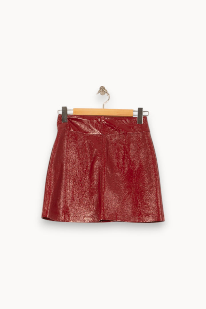 Jupe Courte Bordeaux - Taille XS/34 de la marque Imprevu | PARAD58447 - Vendu par Paradigme - Image 2