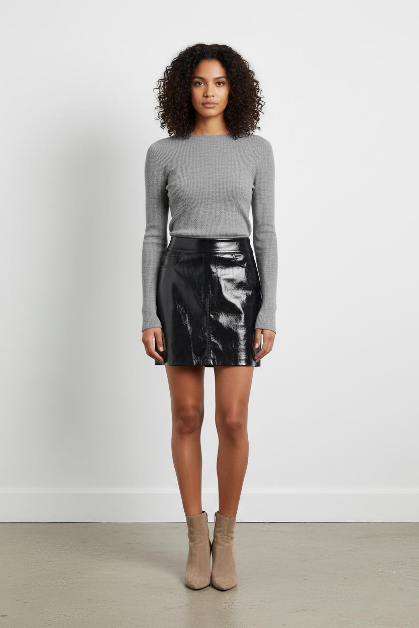Jupe Courte Noire - Taille XS/34