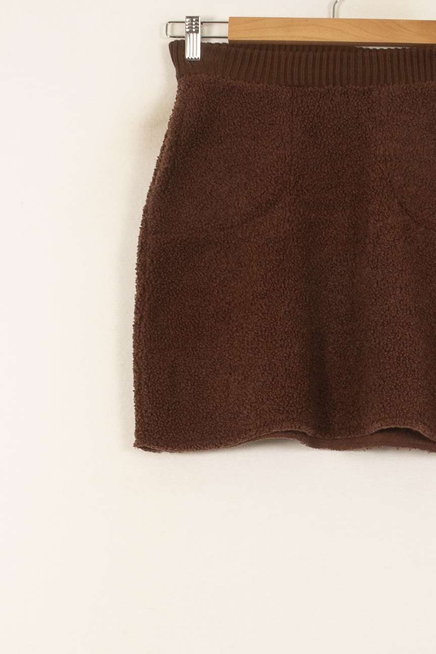 Jupe Courte Marron - Taille S/36 de la marque Imprevu | PARAD58456 - Vendu par Paradigme - Image 3