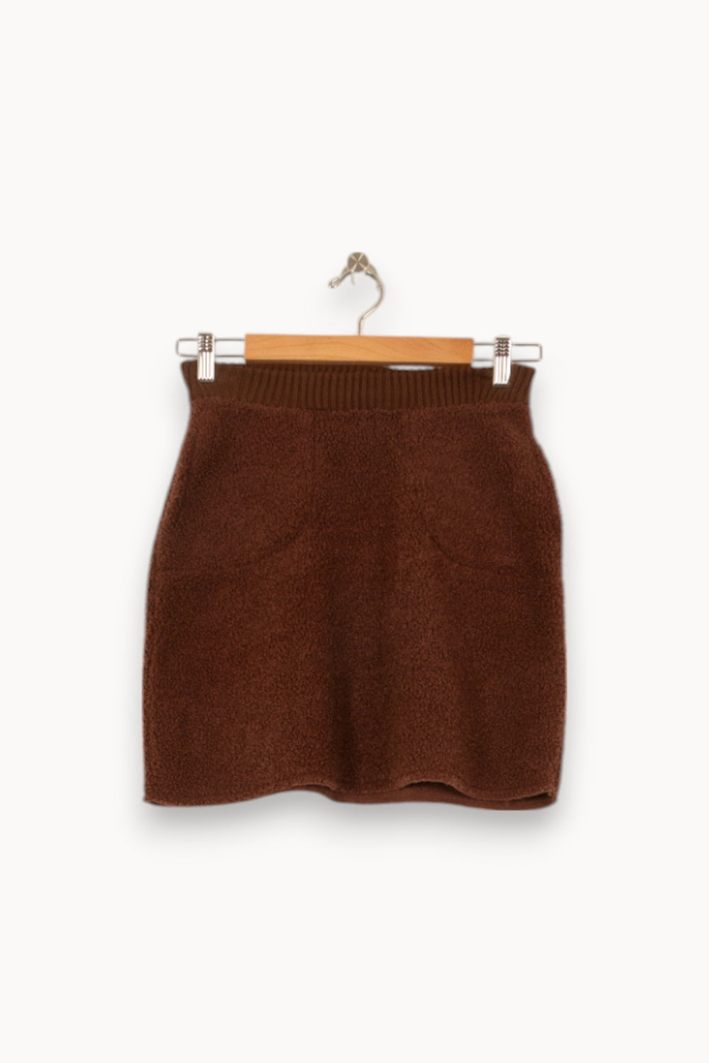 Jupe Courte Marron - Taille S/36 de la marque Imprevu | PARAD58456 - Vendu par Paradigme - Image 2