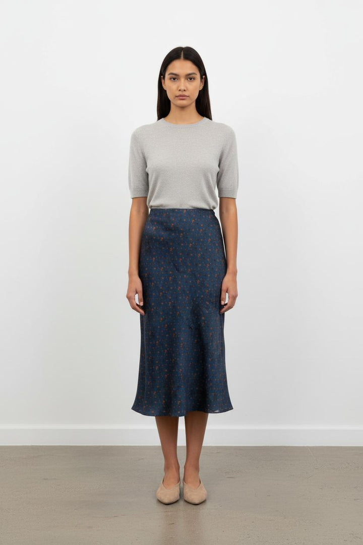 Jupe Longue Bleue - Taille XS/34