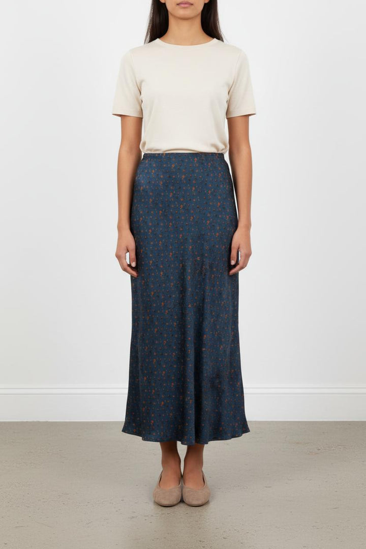 Jupe Longue Bleue - Taille S/36